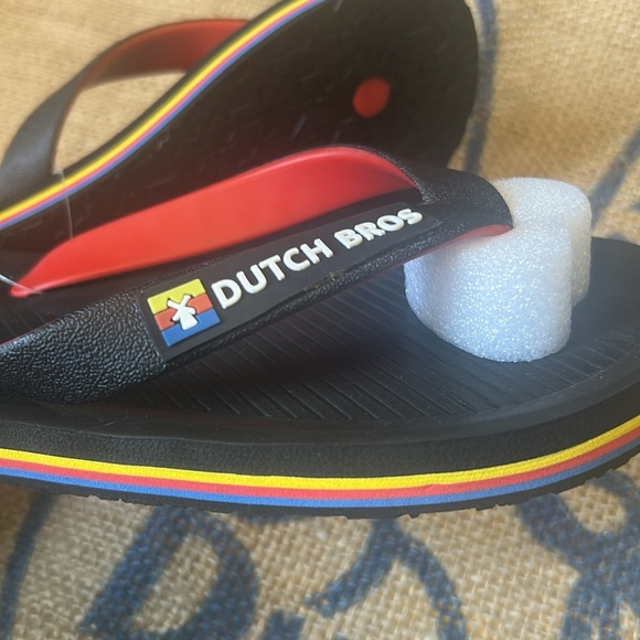 ✌️NWT Dutch Bros Unisex Flip Flops - Picture 7 of 9